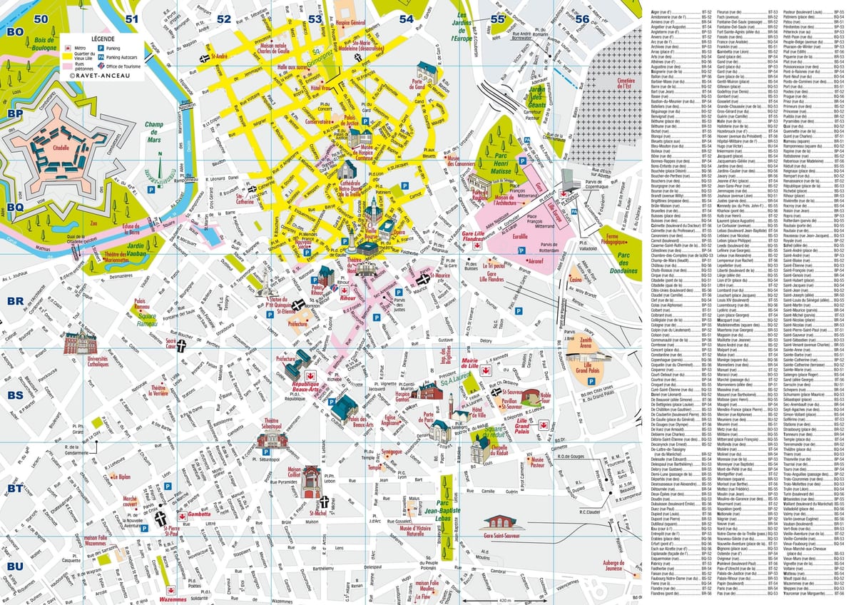 ਨਕਸ਼ਾ ਦੇ ਲਿਲ ਸ਼ਹਿਰ